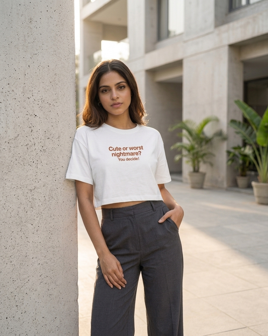 Nightmare Crop Top