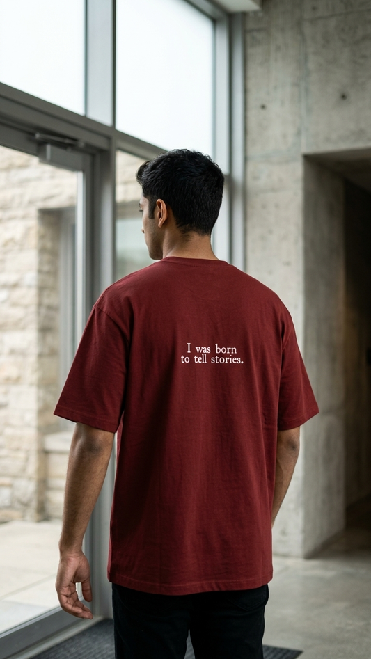 Born to tell stories Cinema graphic tee Unisex basic T-shirt