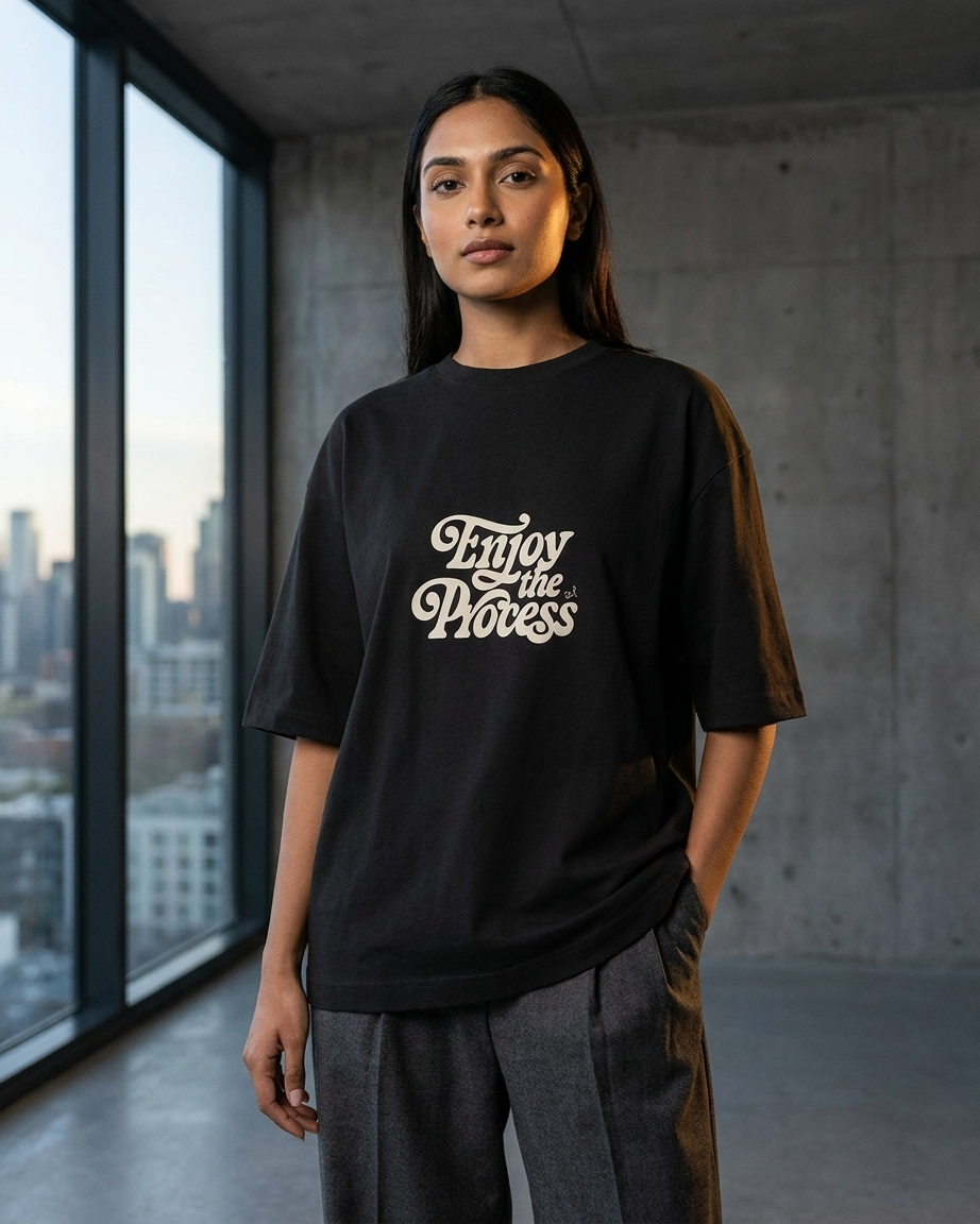 PROCESS Unisex Oversized T-Shirt