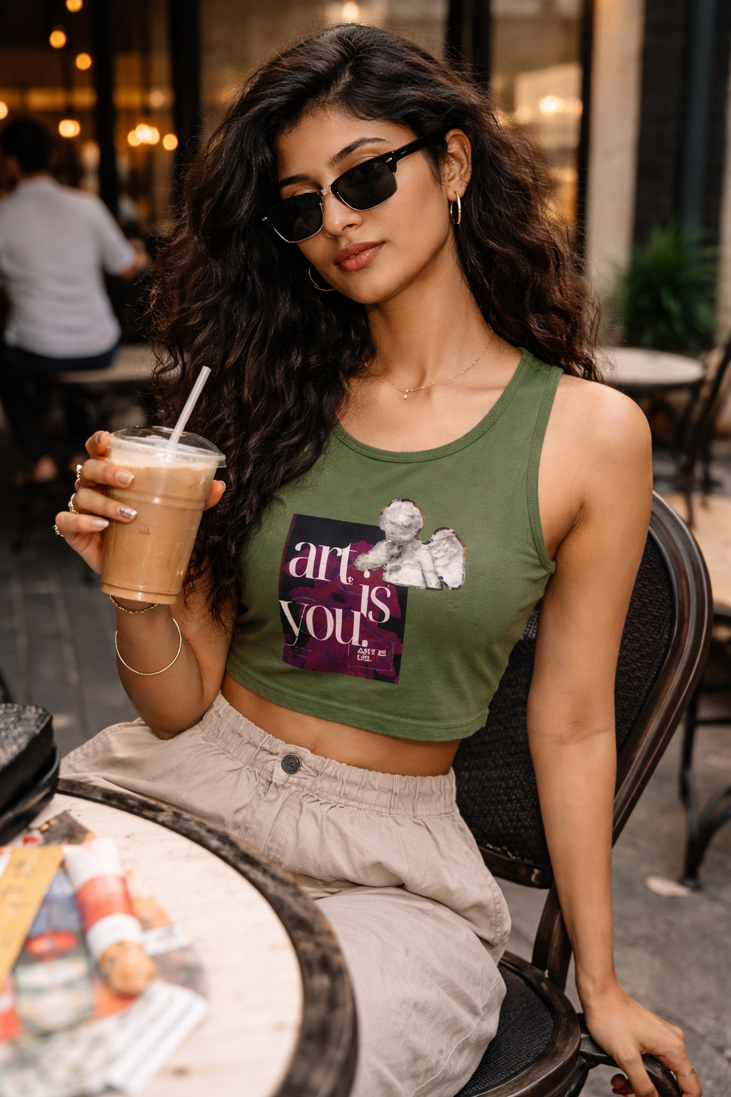 ART Crop Tank Top