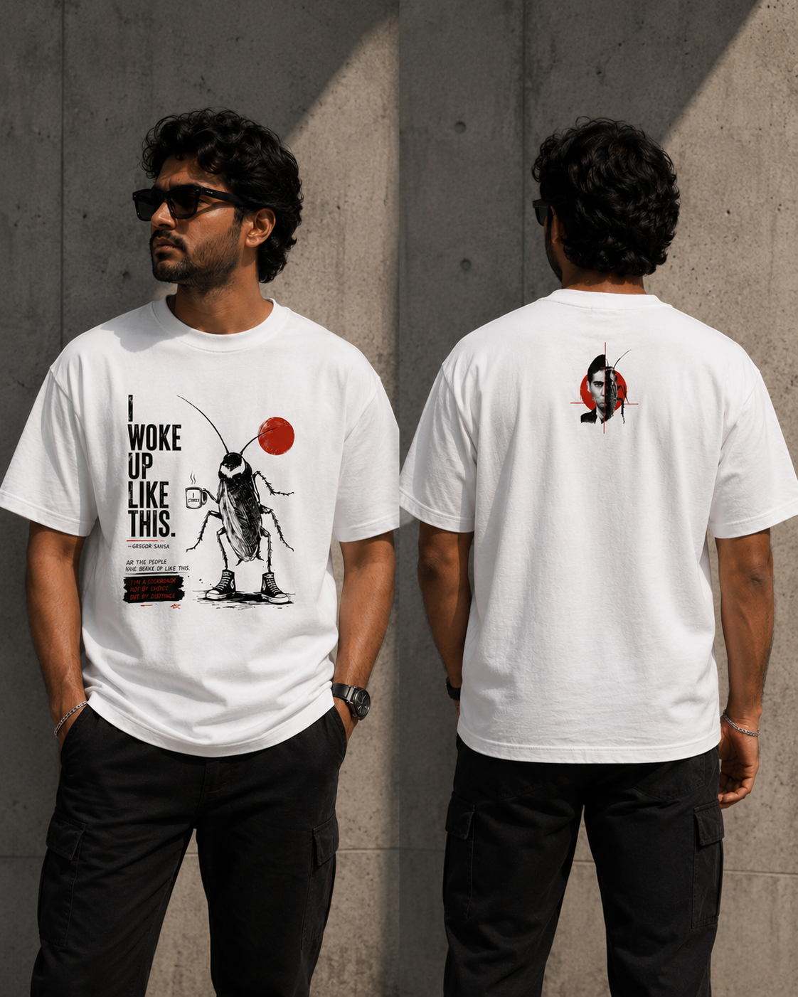 COCKROACH Unisex Oversized T-Shirt