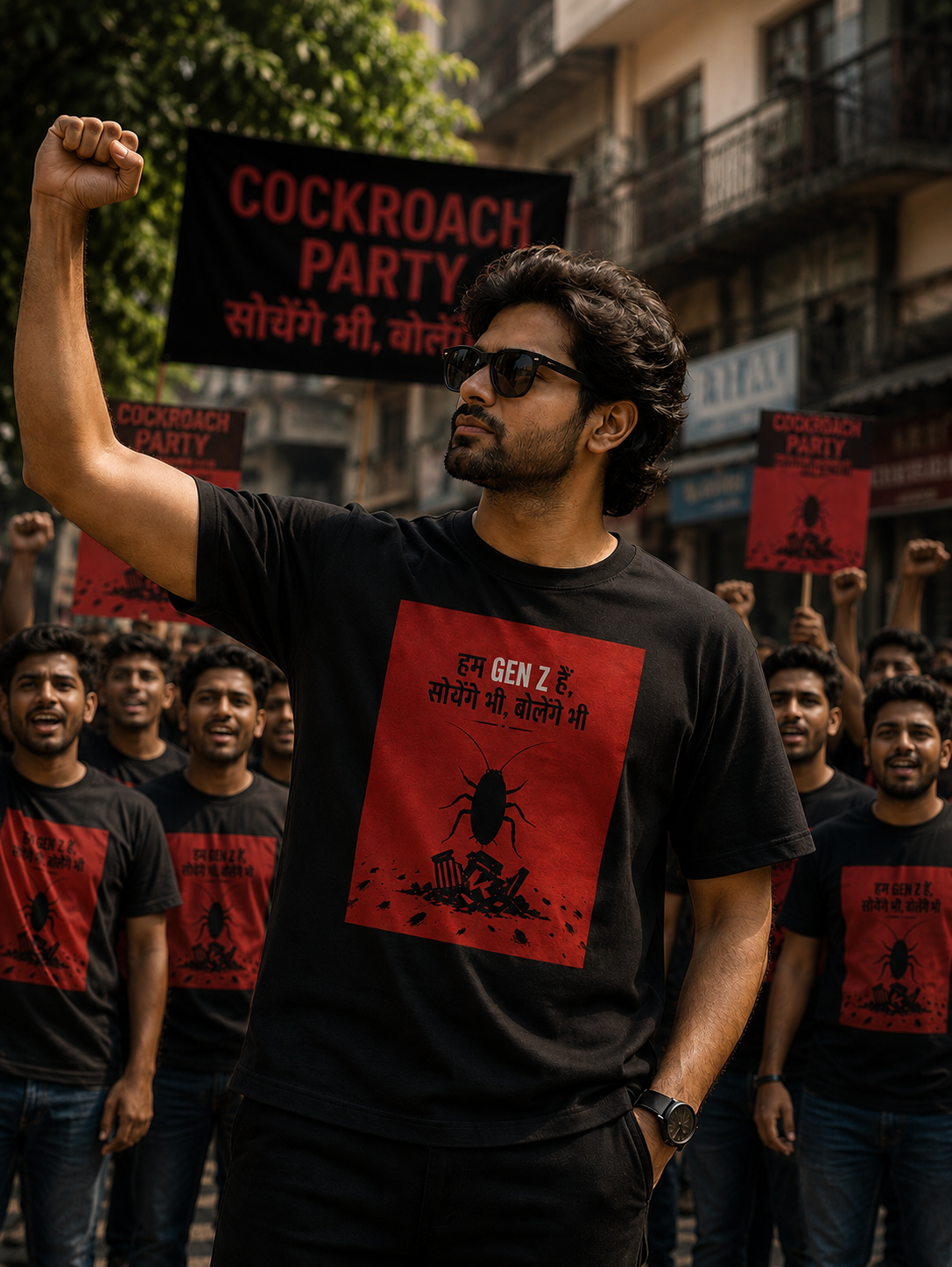 COCKROACH Unisex Oversized T-Shirt