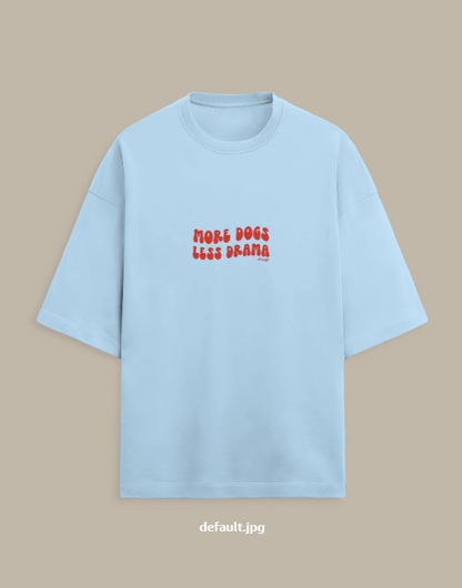 MORE DOG Unisex Oversized T-shirt