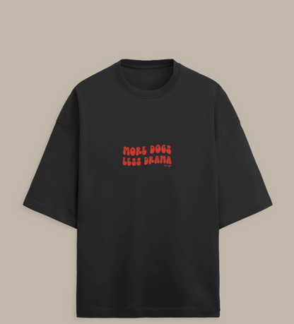MORE DOG Unisex Oversized T-shirt