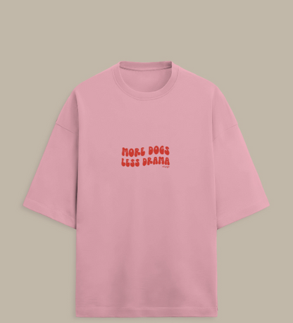 MORE DOG Unisex Oversized T-shirt