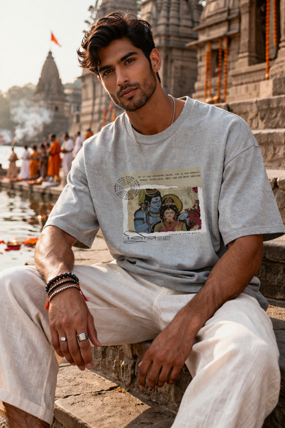 SHIV SHAKTI Oversized T-Shirt Unisex