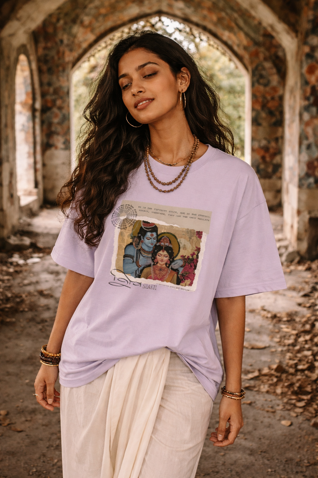 SHIV SHAKTI Oversized T-Shirt Unisex