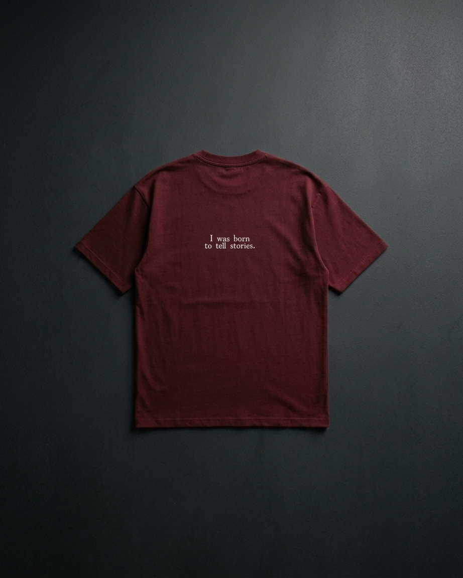 Born to tell stories Cinema graphic tee Unisex basic T-shirt