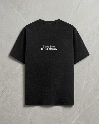 Born to tell stories Cinema graphic tee Unisex basic T-shirt