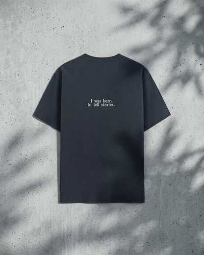 Born to tell stories Cinema graphic tee Unisex basic T-shirt