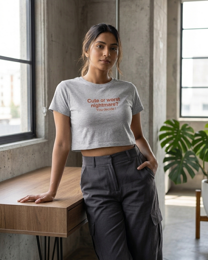 Nightmare Crop Top