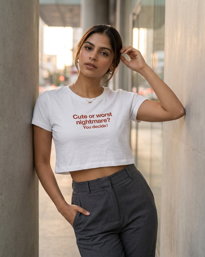 Nightmare Crop Top