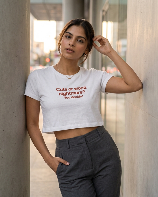 Nightmare Crop Top