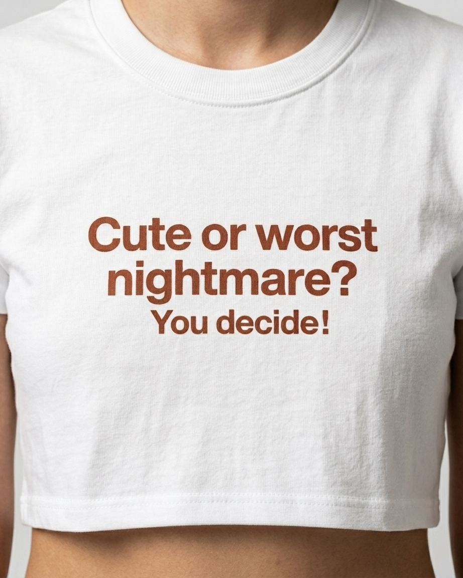 Nightmare Crop Top