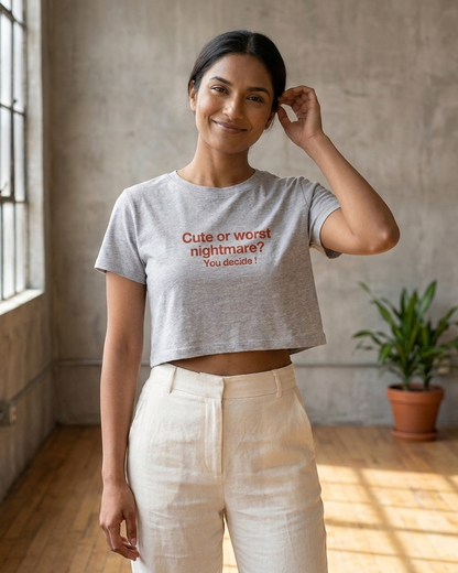 Nightmare Crop Top